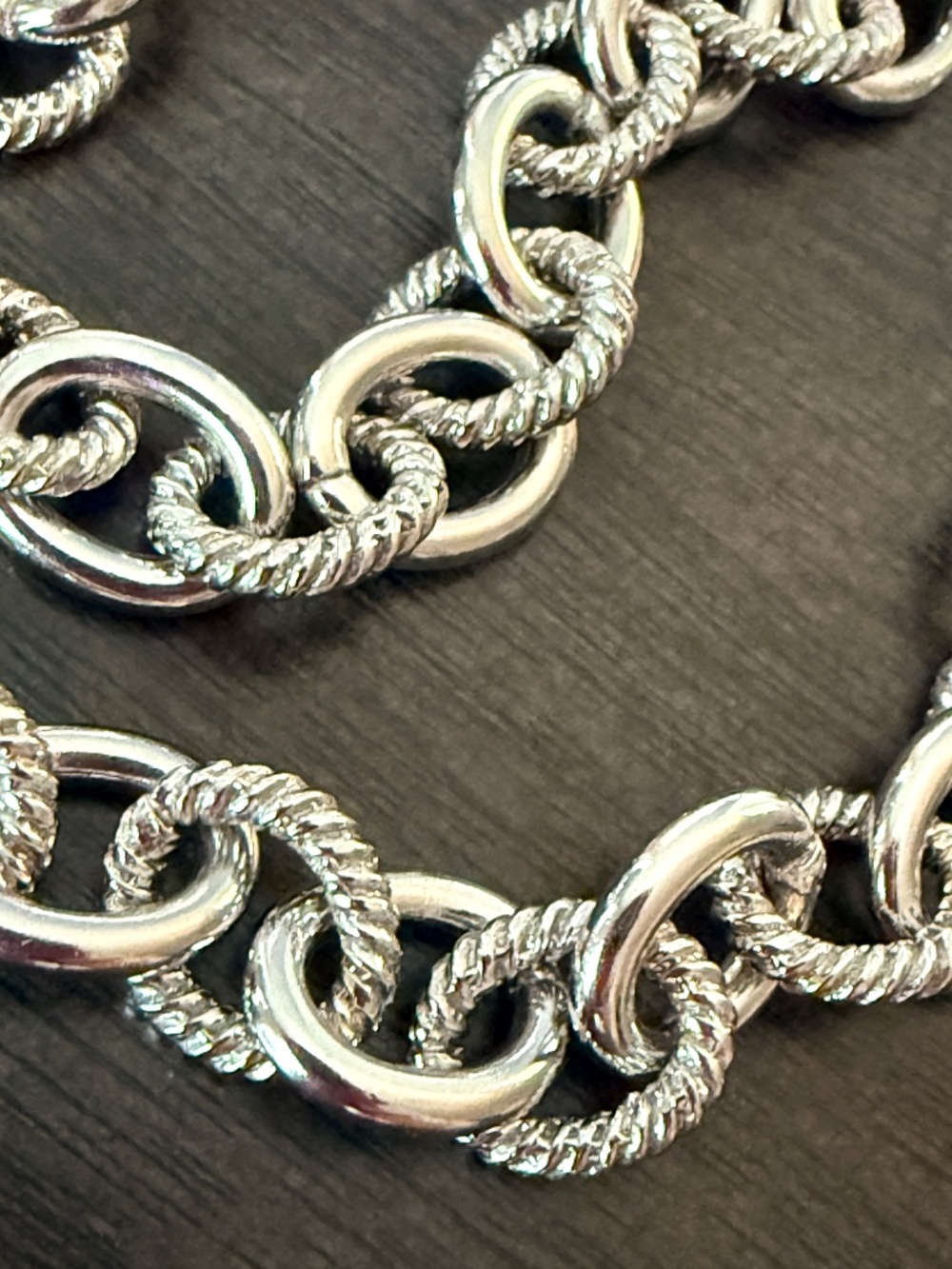 Judith Ripka Heavy Rolo Chain 20” - Picture 2 of 12